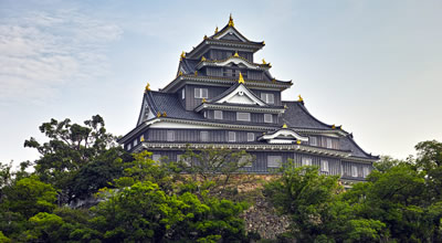 Lâu đài Okayama (KYOTO)