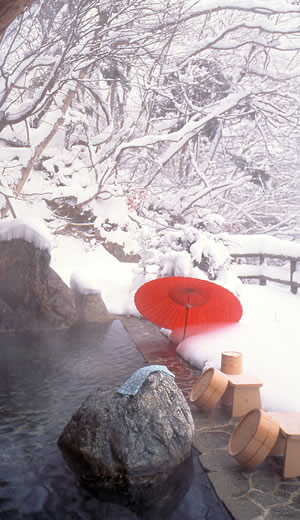 Suối nước nóng ở Nikko