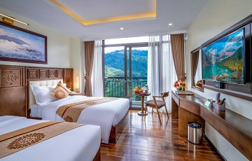 Combo xe giường nằm Sapa Express & Khách sạn Sapa Hotel Relax & Spa