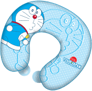 Doraemon's blue neck pillow