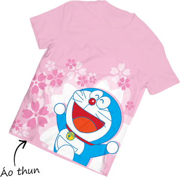 Doraemon's pink shirt