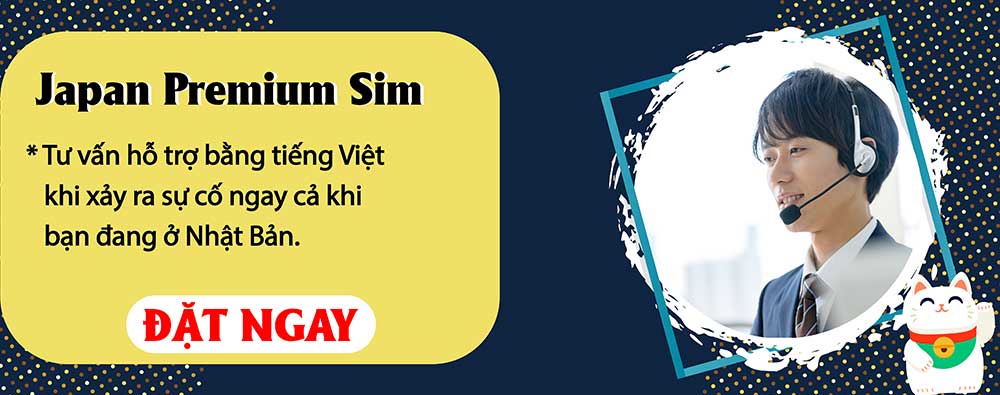 Sim 4G - Thoải mái truy cập, data không giới hạn tại Nhật Bản