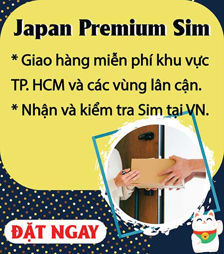 Sim 4G - Thoải mái truy cập, data không giới hạn tại Nhật Bản