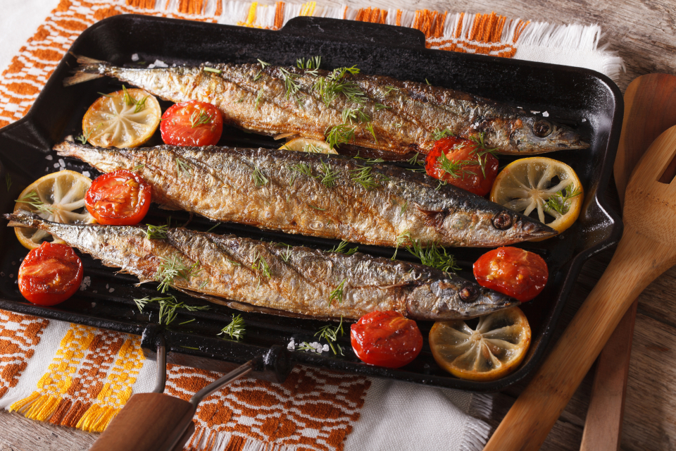 Cá Sanma bổ dưỡng cung cấp lượng dinh dưỡng cần thiết cho cơ thể