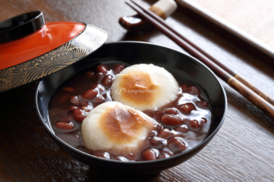 Chè đậu đỏ truyền thống của Nhật Bản