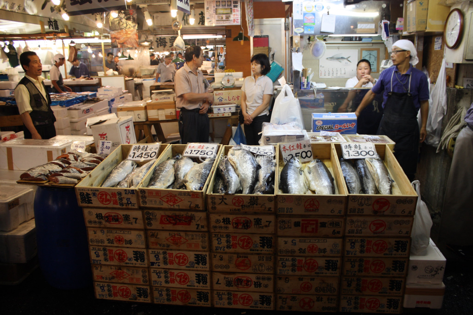 Chợ cá truyền thống lớn nhất Nhật Bản