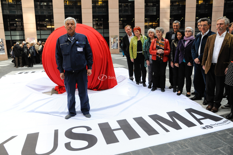 Cụ Naoto được vinh danh trong lễ Remember Fukushima 