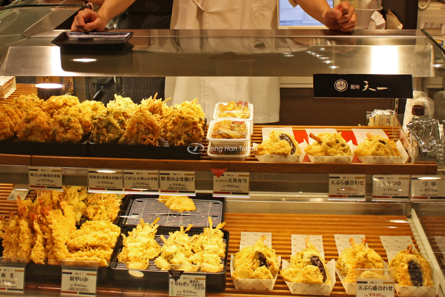 Cửa hàng Tempura nổi tiếng tại Nhật Bản