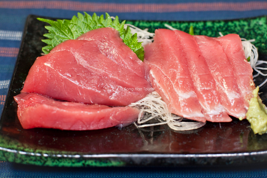 Dinh dưỡng trong món Sashimi cá ngừ khiến người Nhật yêu thích