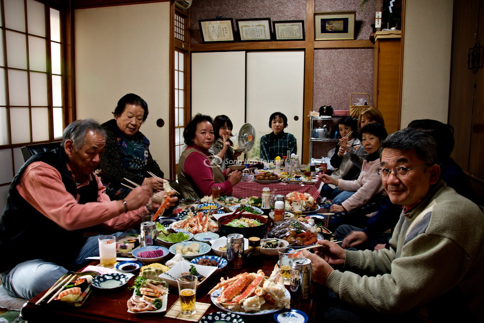 Gia đình truyền thống Nhật Bản đón tết cùng nhau