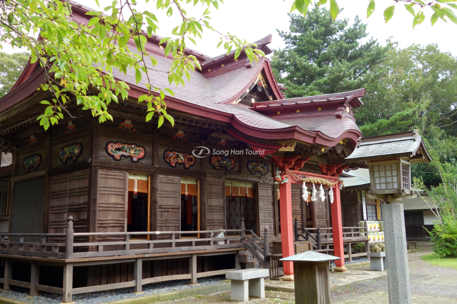 Kiến trúc đền được xây dựng theo nét văn hóa Nhật Bản xa xưa (Nguồn: Flickr)