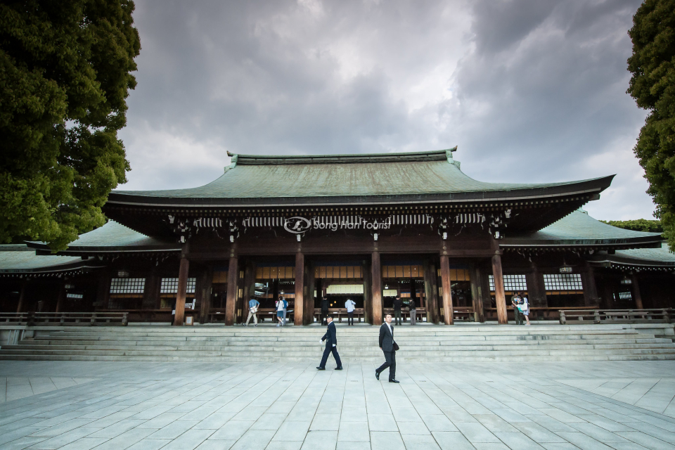 Kiến trúc truyền thống Nhật Bản tại đền Meiji 