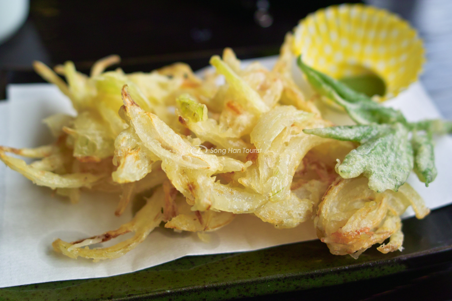 Món chiên truyền thống tempura của Nhật Bản 