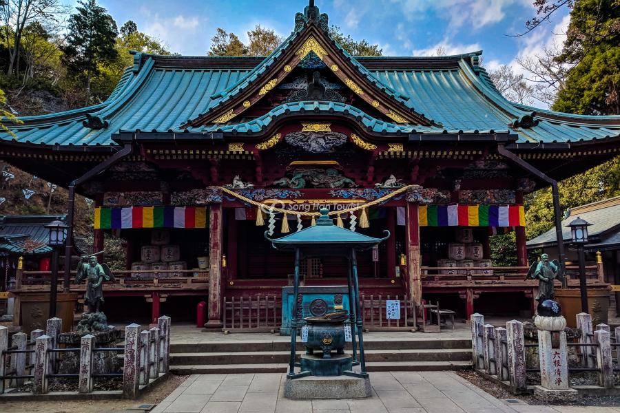 Ngôi chùa với kiến trúc truyền thống