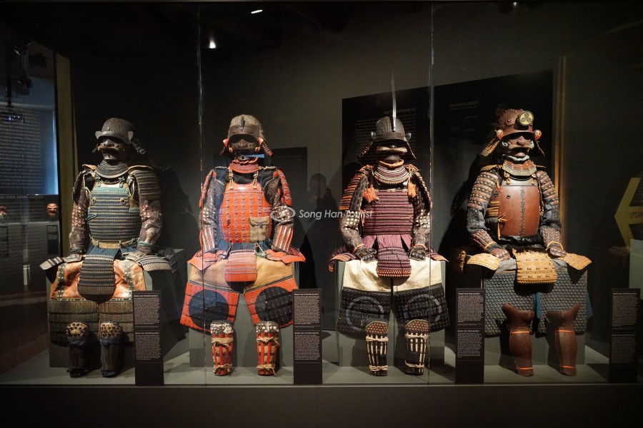 Nhiều bảo tàng trưng bày các bộ giáp nổi tiếng của Samurai