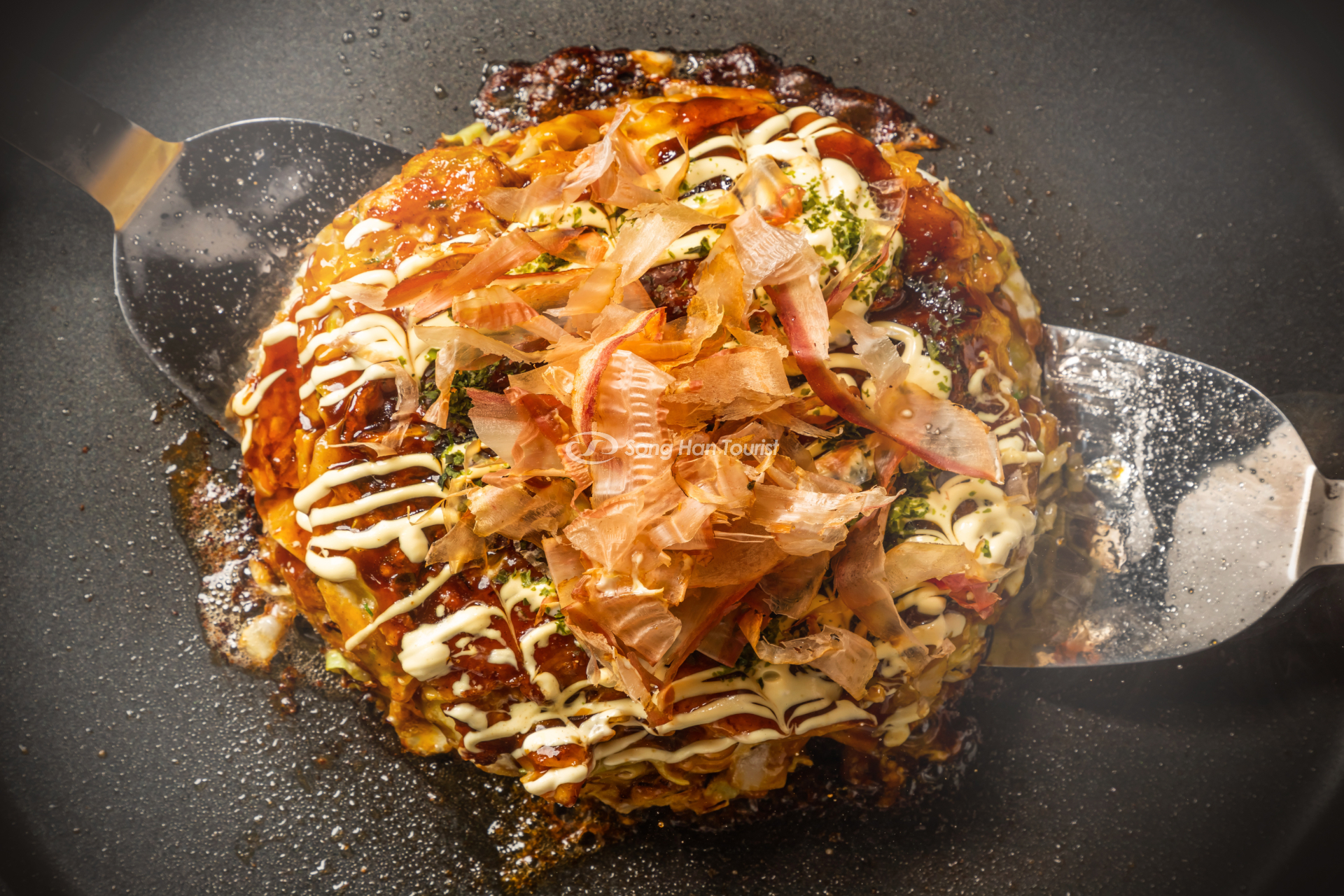 banh xeo nhat okonomiyaki