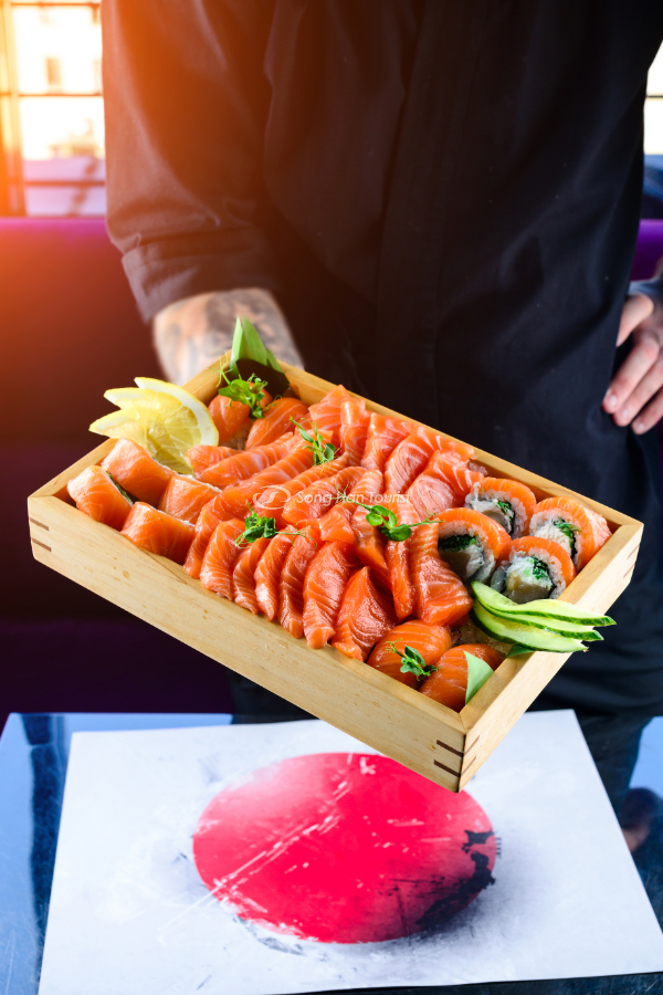  Sashimi cá hồi - Món ăn Nhật được vinh danh trên thế giới
