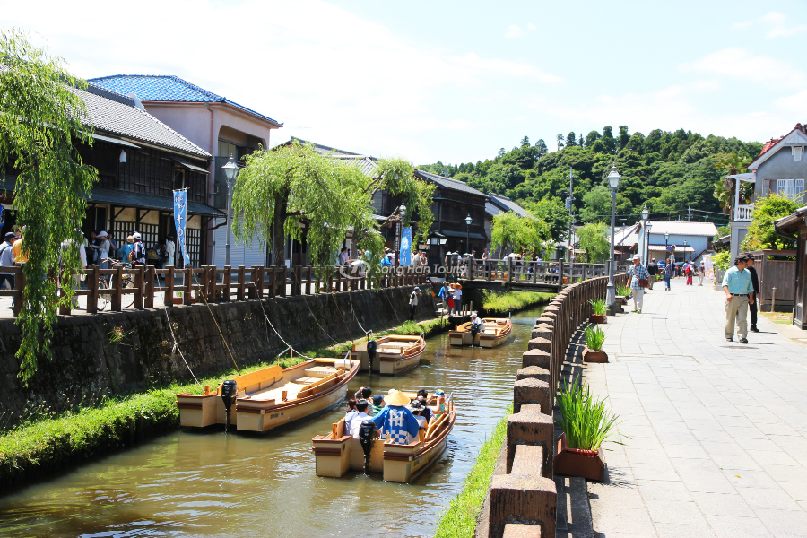 Sawara là một trong những địa điểm lý tưởng để trải nghiệm lịch sử Nhật Bản vùng Kanto
