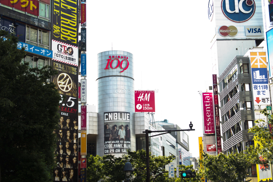 Tòa nhà Shibuya 109 nổi tiếng 