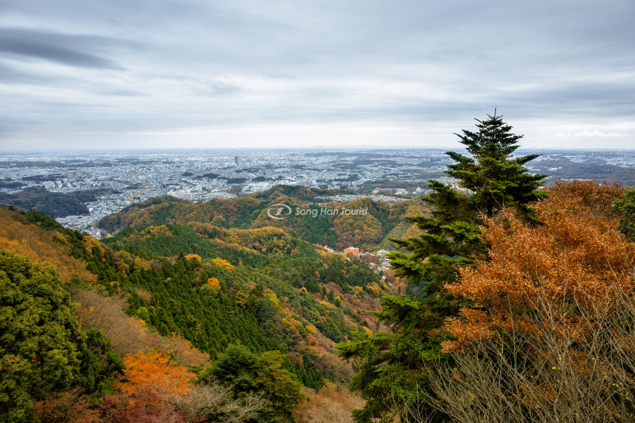 Toàn cảnh núi Takao đẹp hoành tráng