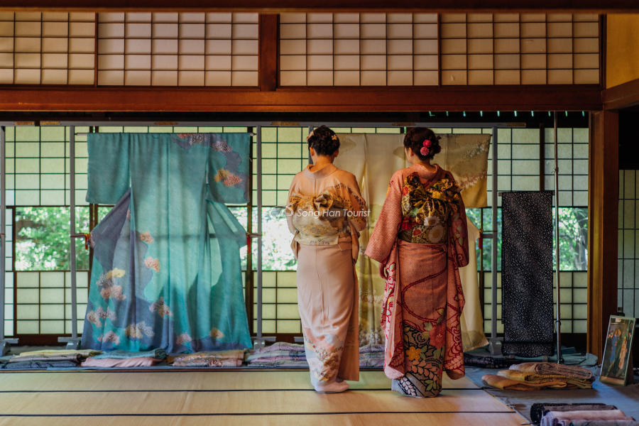 Truyền thống nhuộm thắt được hình thành tại Nagoya
