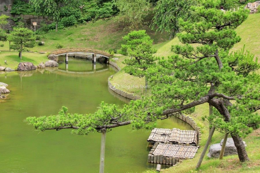 Vườn Gyokuseninmaru một ngày yên ả