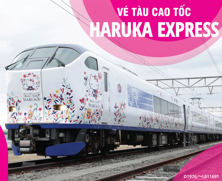 Vé Tàu Cao Tốc Haruka Express Một Chiều - Từ Sân Bay Kansai Đến Kyoto/Shin-Osaka/Tennoji Và Ngược Lại